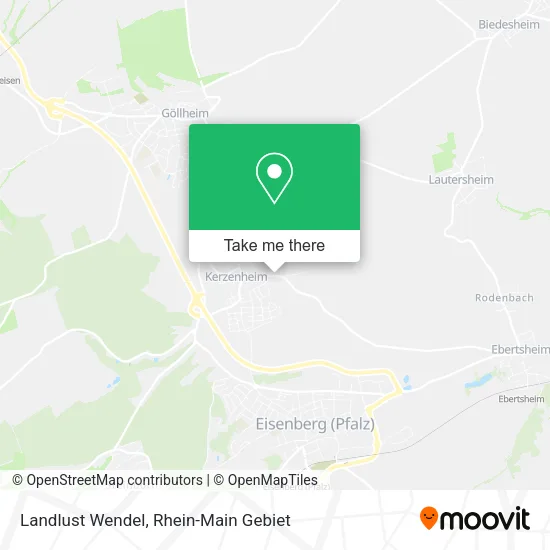 Карта Landlust Wendel