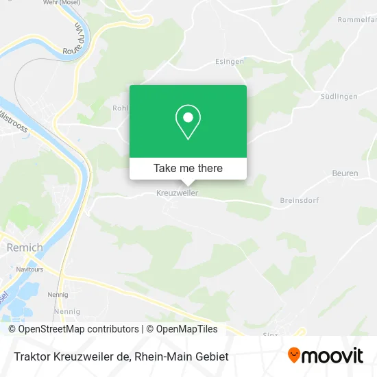 Карта Traktor Kreuzweiler de