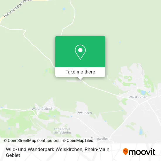 Карта Wild- und Wanderpark Weiskirchen