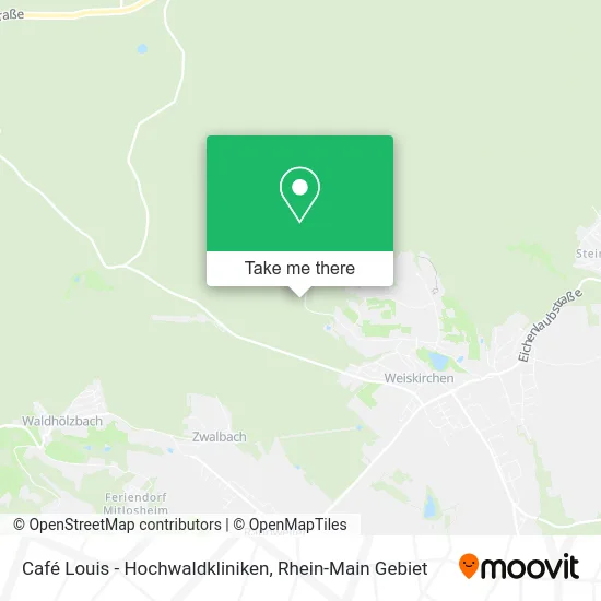 Карта Café Louis - Hochwaldkliniken