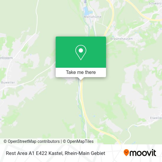 Карта Rest Area A1 E422 Kastel
