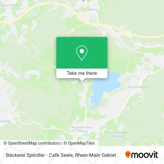 Карта Bäckerei Spindler - Café Seele