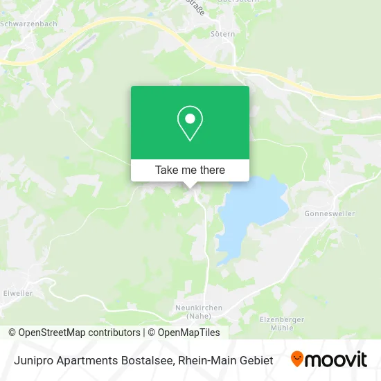 Карта Junipro Apartments Bostalsee