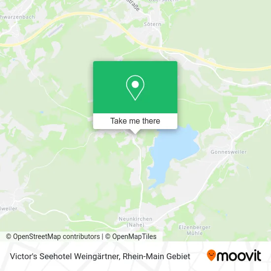 Карта Victor's Seehotel Weingärtner