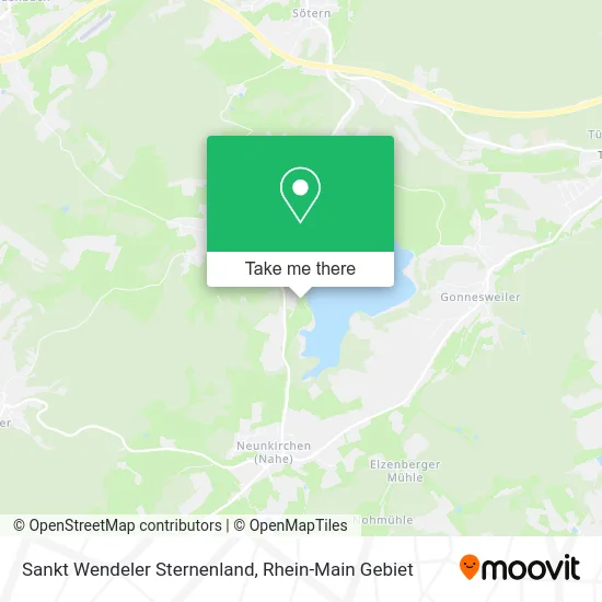Карта Sankt Wendeler Sternenland