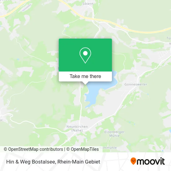 Карта Hin & Weg Bostalsee