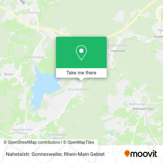 Карта Nahetalstr. Gonnesweiler