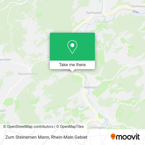 Карта Zum Steinernen Mann
