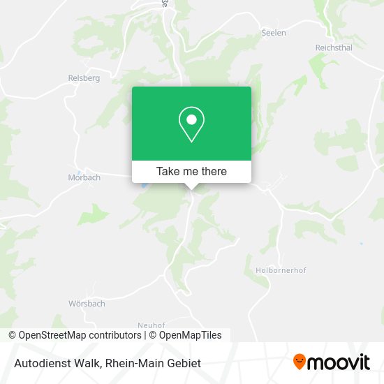 Карта Autodienst Walk