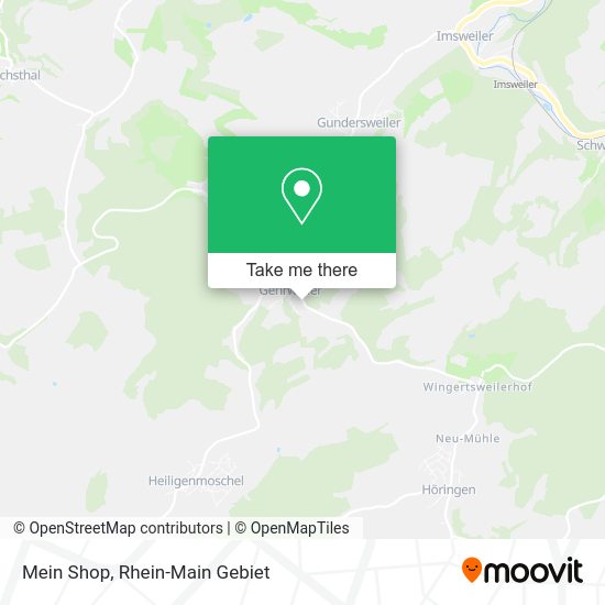 Карта Mein Shop