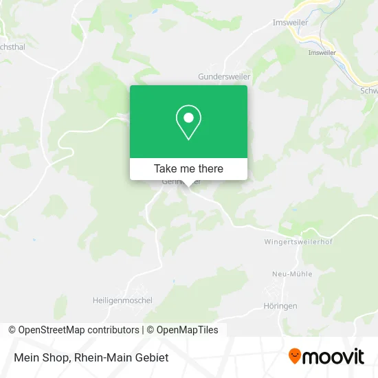 Карта Mein Shop