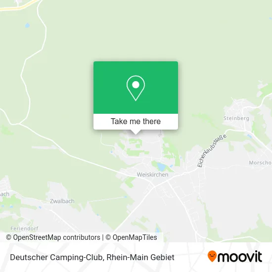 Карта Deutscher Camping-Club