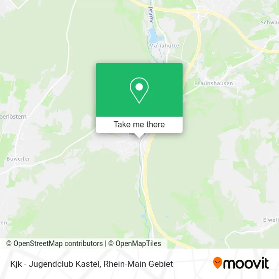 Карта Kjk - Jugendclub Kastel