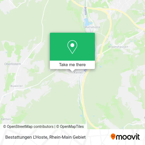 Карта Bestattungen L'Hoste