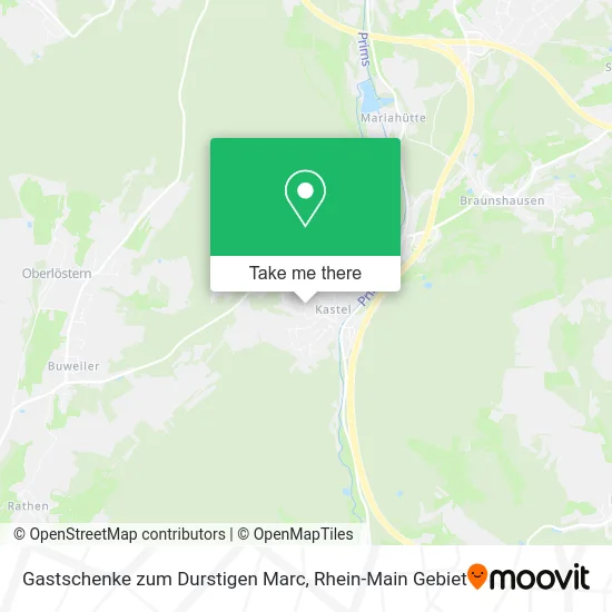 Карта Gastschenke zum Durstigen Marc