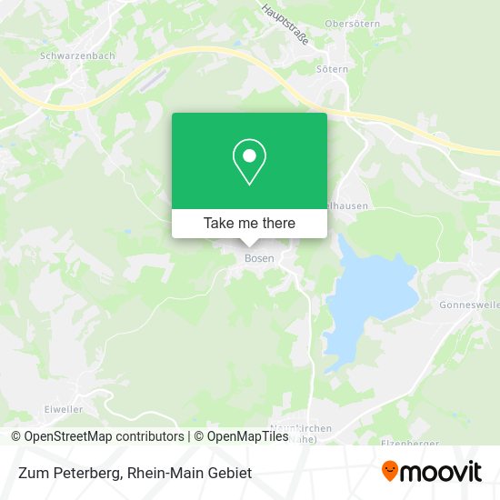 Карта Zum Peterberg
