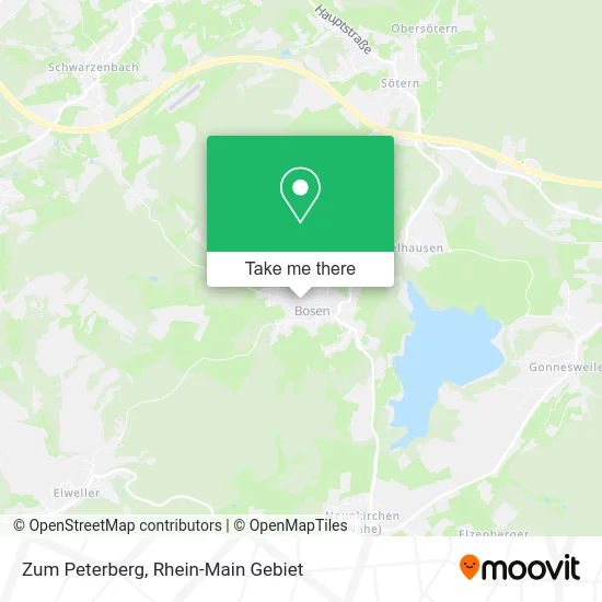 Карта Zum Peterberg