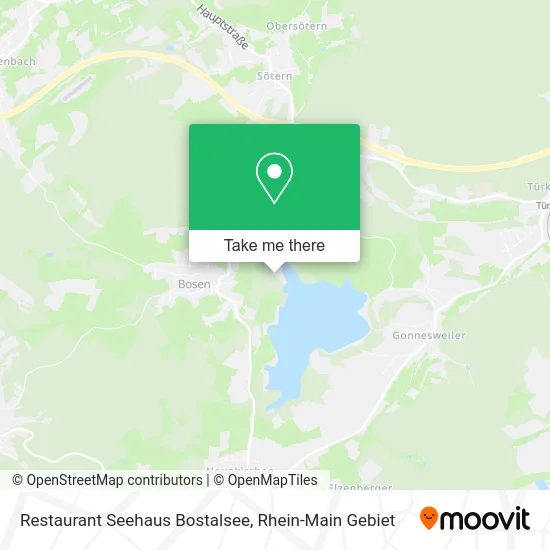 Карта Restaurant Seehaus Bostalsee