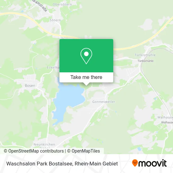 Карта Waschsalon Park Bostalsee