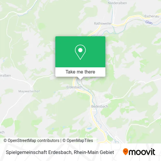 Карта Spielgemeinschaft Erdesbach