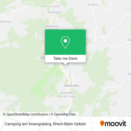 Карта Camping am Koengisberg