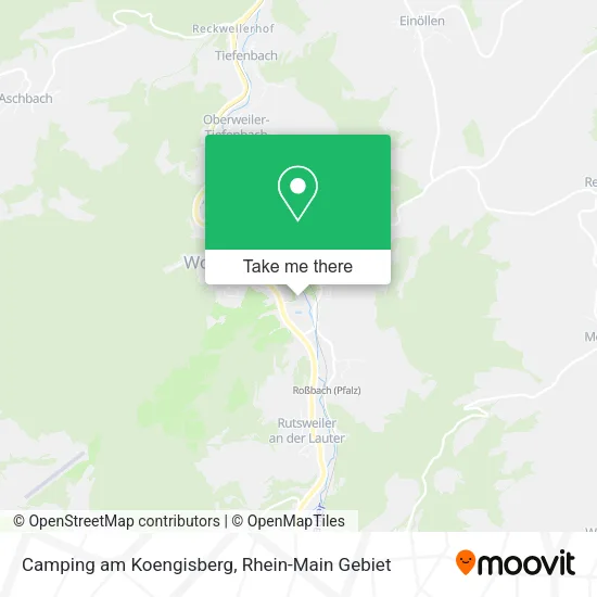 Карта Camping am Koengisberg