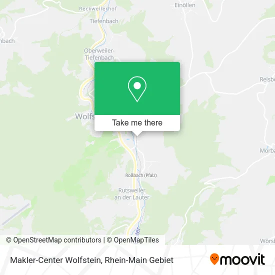 Карта Makler-Center Wolfstein