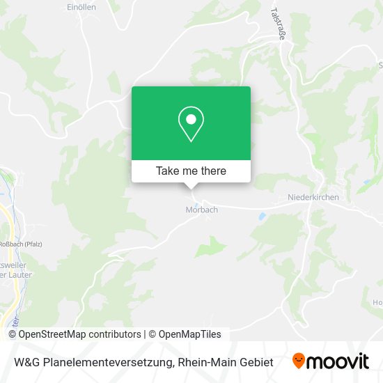 Карта W&G Planelementeversetzung