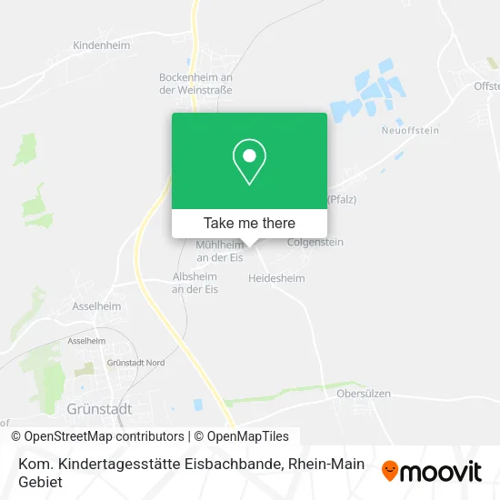 Карта Kom. Kindertagesstätte Eisbachbande