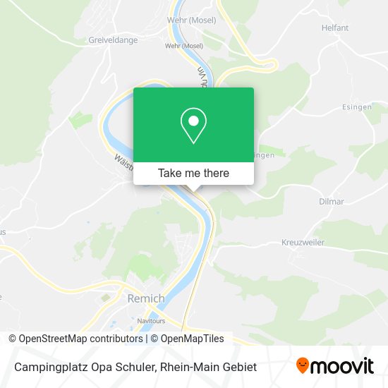 Карта Campingplatz Opa Schuler