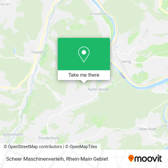 Карта Scheer Maschinenverleih
