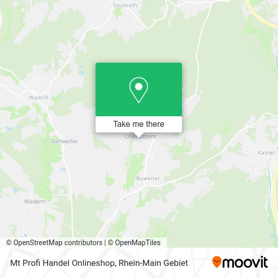 Карта Mt Profi Handel Onlineshop