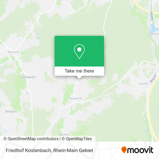 Friedhof Kostenbach map