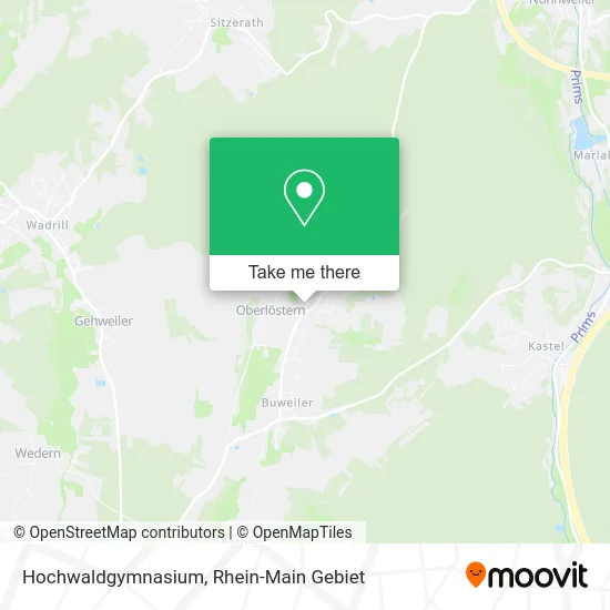 Карта Hochwaldgymnasium