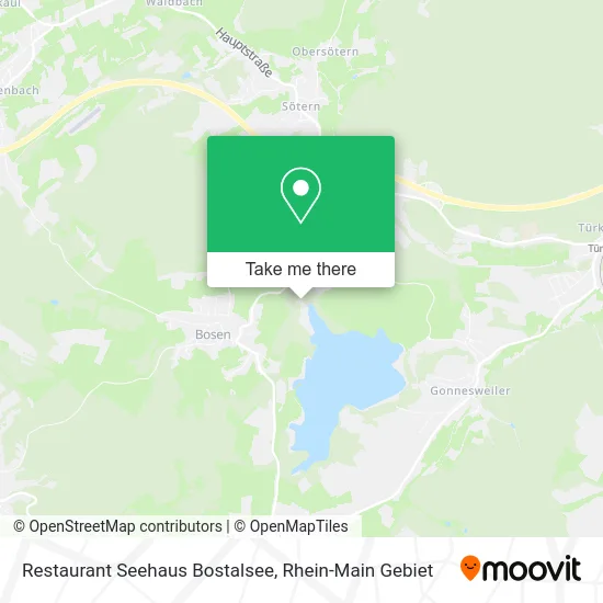 Карта Restaurant Seehaus Bostalsee