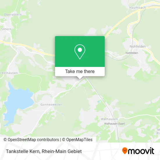 Карта Tankstelle Kern