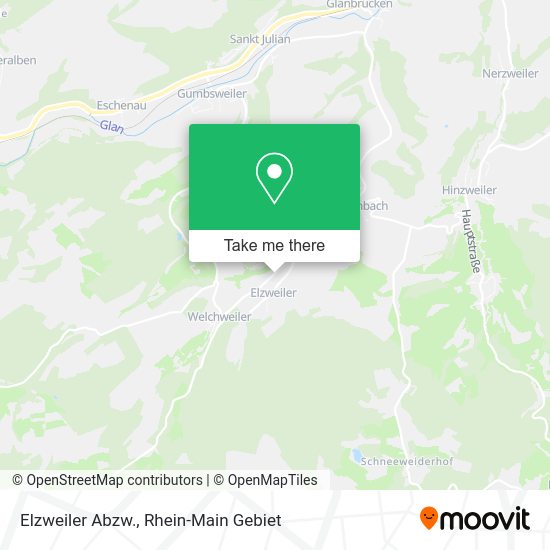 Карта Elzweiler Abzw.
