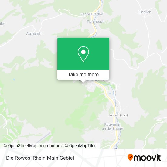 Карта Die Rowos