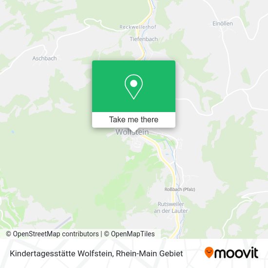 Карта Kindertagesstätte Wolfstein