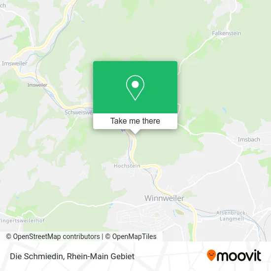 Карта Die Schmiedin