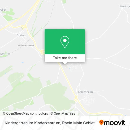 Карта Kindergarten im Kinderzentrum