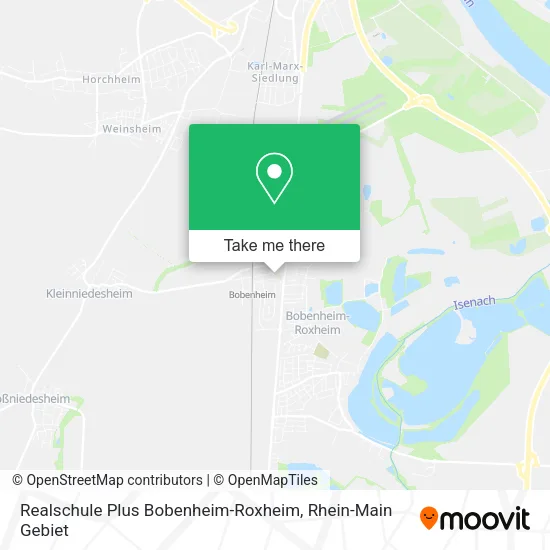 Карта Realschule Plus Bobenheim-Roxheim