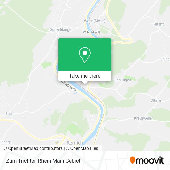 Карта Zum Trichter