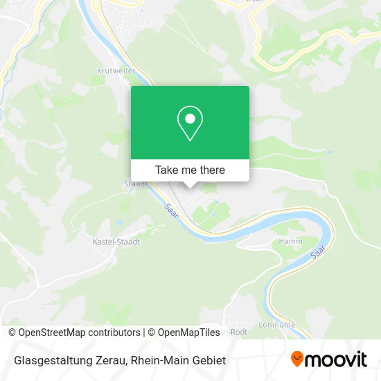 Карта Glasgestaltung Zerau