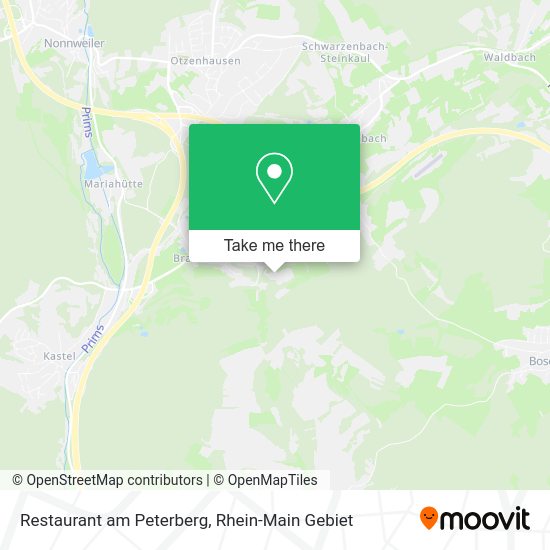 Карта Restaurant am Peterberg