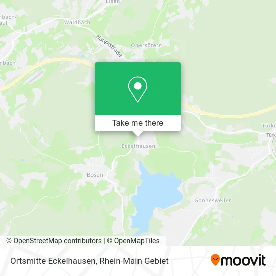 Карта Ortsmitte Eckelhausen