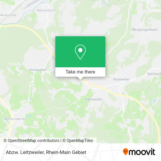 Карта Abzw. Leitzweiler