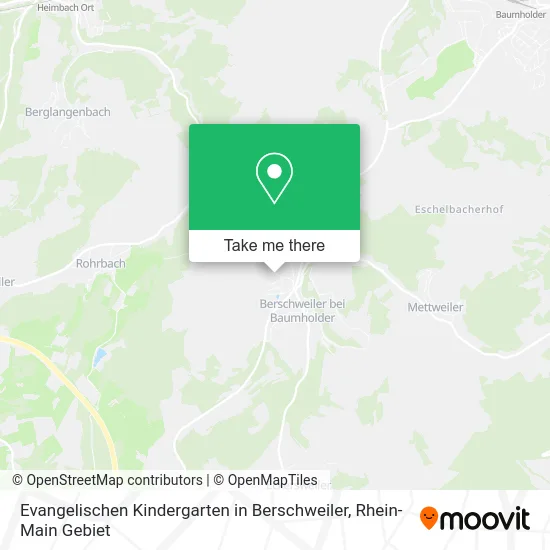 Evangelischen Kindergarten in Berschweiler map