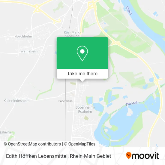 Карта Edith Höffken Lebensmittel