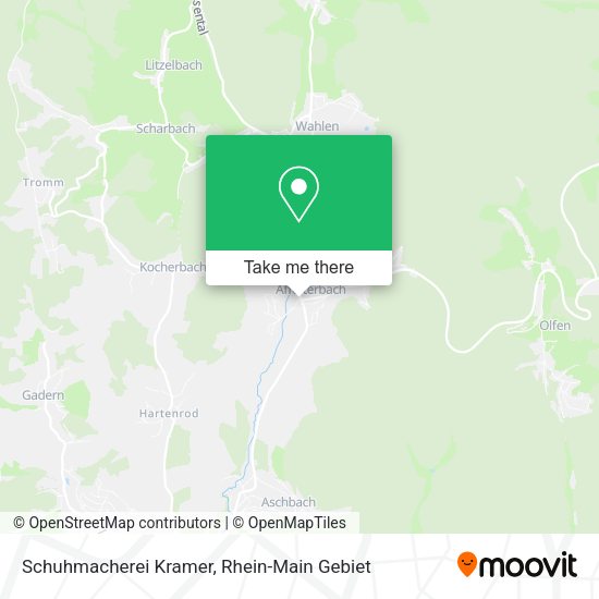 Карта Schuhmacherei Kramer